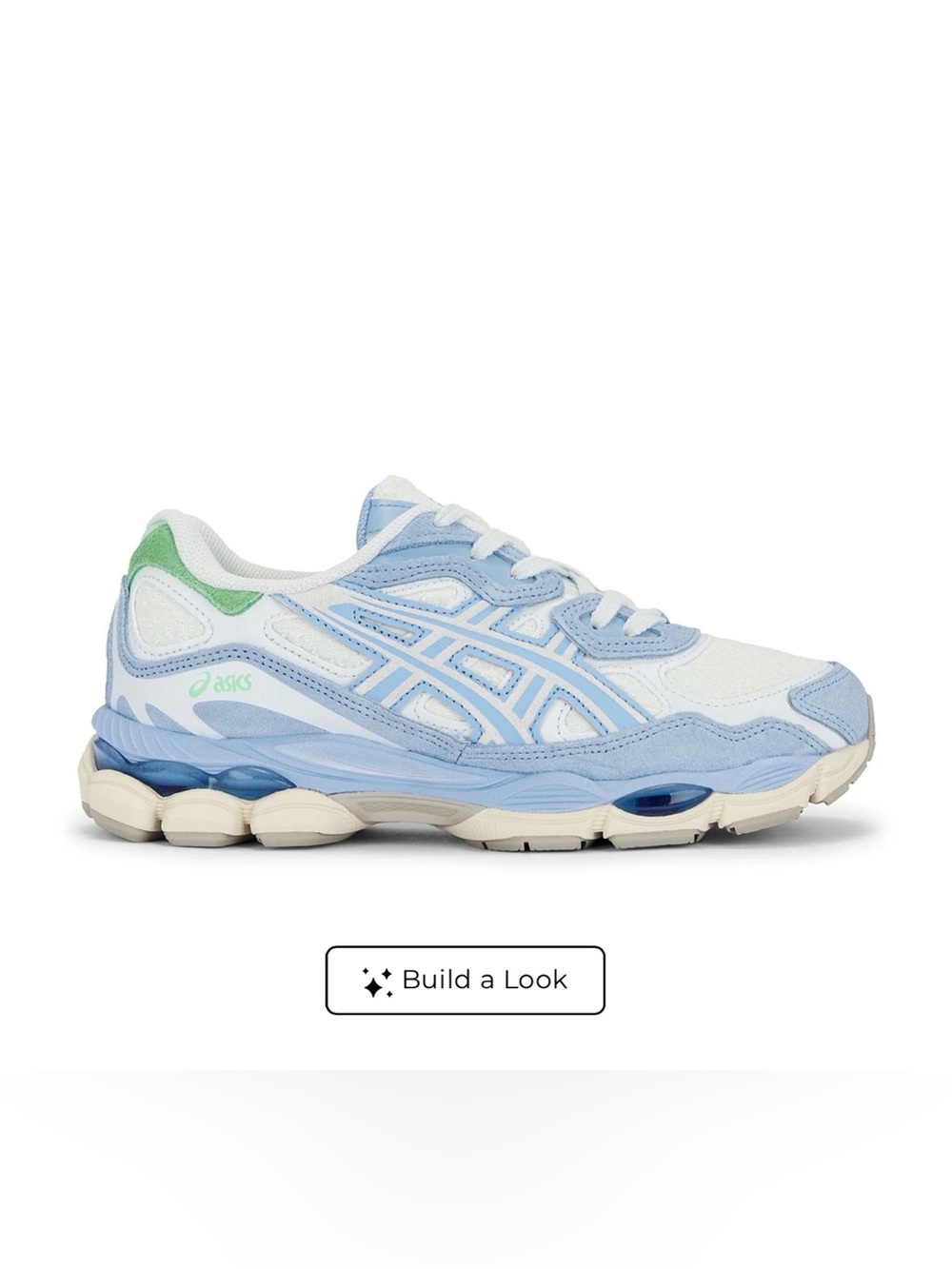 ASICS gel-NYC in airy blue and stone wash
